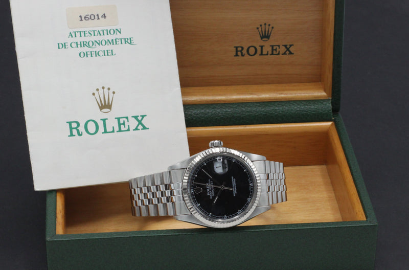 Rolex Datejust 16014 - 1987 - Rolex horloge - Rolex kopen - Rolex heren horloge - Trophies Watches