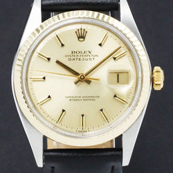 Rolex Datejust 1601 - 1969 - goud/staal - two/tone - Rolex horloge - Rolex kopen - Rolex heren horloge - Trophies Watches