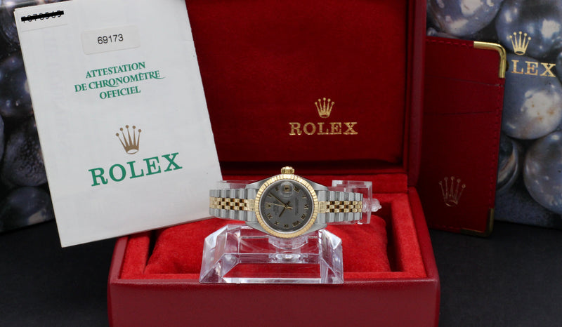 Rolex Lady-Datejust 69173 - 1998 - Rolex horloge - Rolex kopen - Rolex dames horloge - Trophies Watches