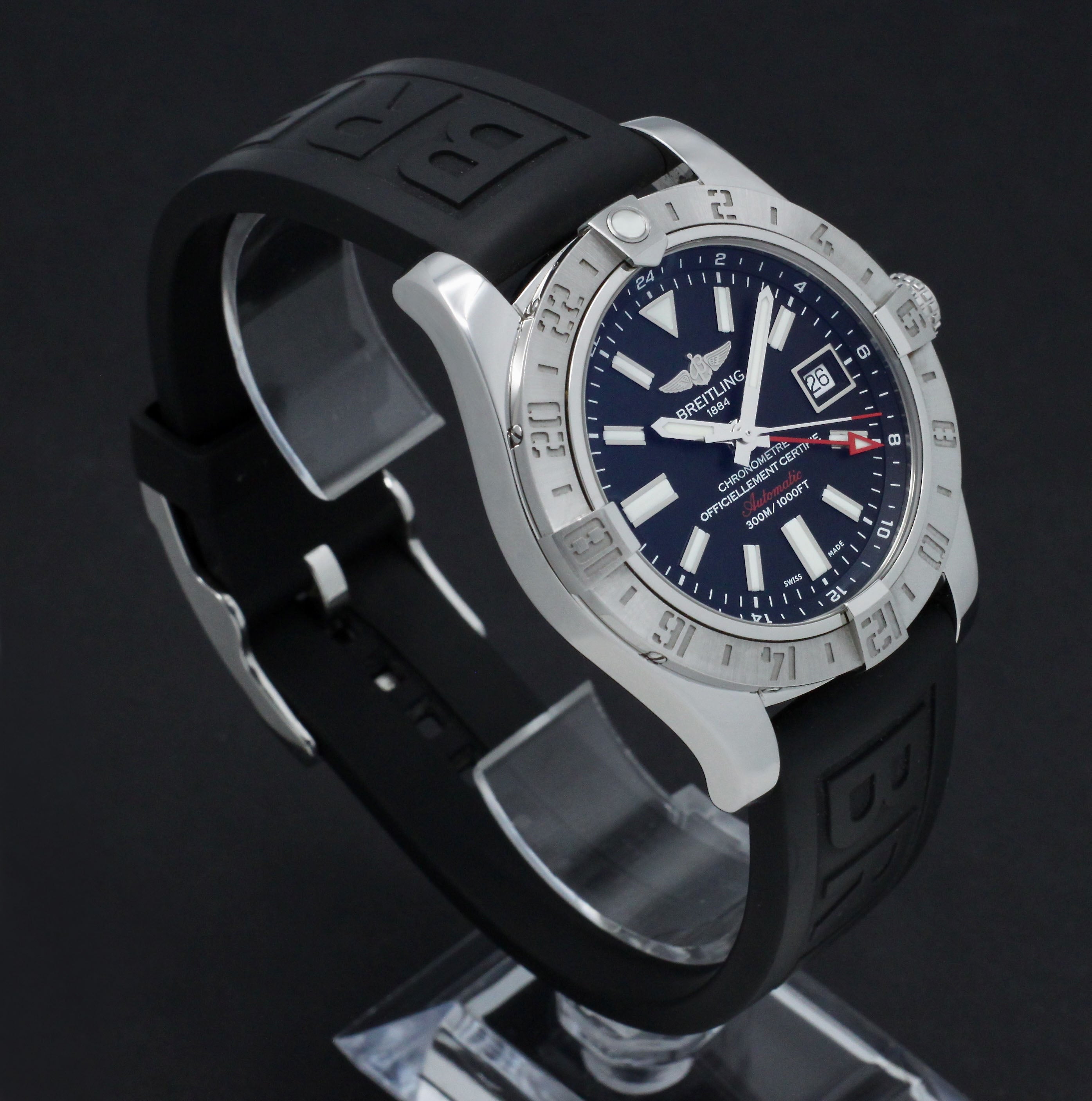 Breitling Avenger II GMT A32390 - 2017 - Breitling horloge - Breitling kopen - Breitling heren horloge - Trophies Watches