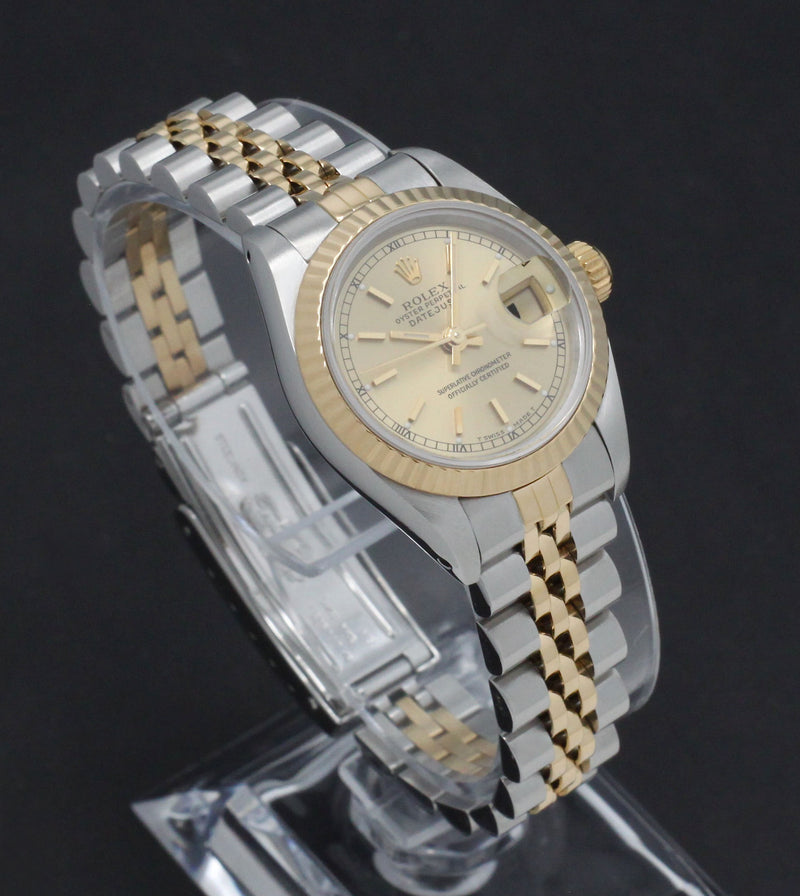 Rolex Lady-Datejust 69173 - 1990 - Rolex horloge - Rolex kopen - Rolex dames horloge - Trophies Watches