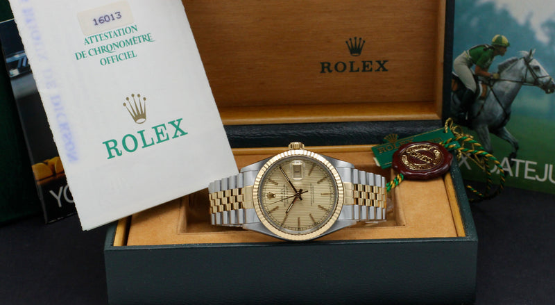 Rolex Datejust 16013 - 1988 - Rolex horloge - Rolex kopen - Rolex heren horloge - Trophies Watches