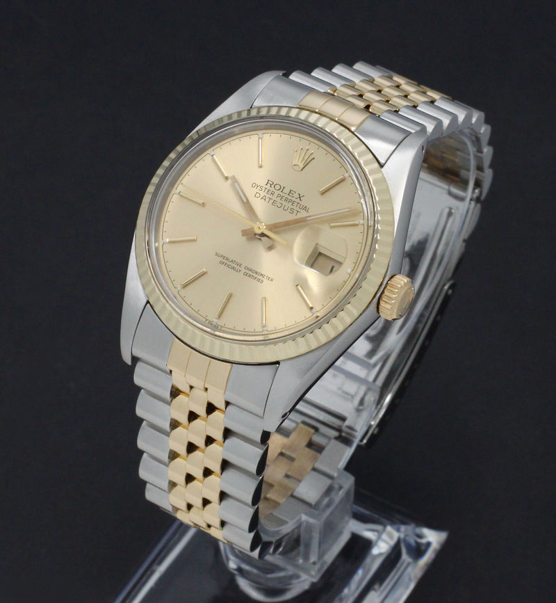 Rolex Datejust 16013 - 1987 - Rolex horloge - Rolex kopen - Rolex heren horloge - Trophies Watches