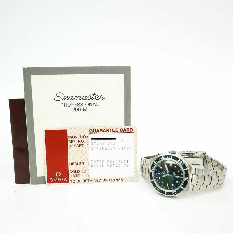 Omega Seamaster Professional 396.1052 - 1989 - Omega horloge - Omega kopen - Omega heren horloge - Trophies Watches