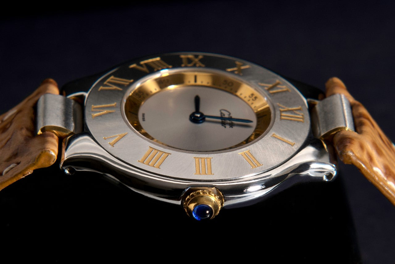 Cartier Must de Cartier 21 1330 - Cartier horloge - Cartier kopen - Cartier dames horloge - Trophies Watches